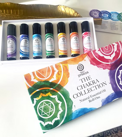 Chakra Collection Set of 7 Natural Essential Oil Roll-Ons