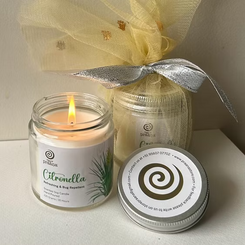 Citronella Infused Aroma Candles